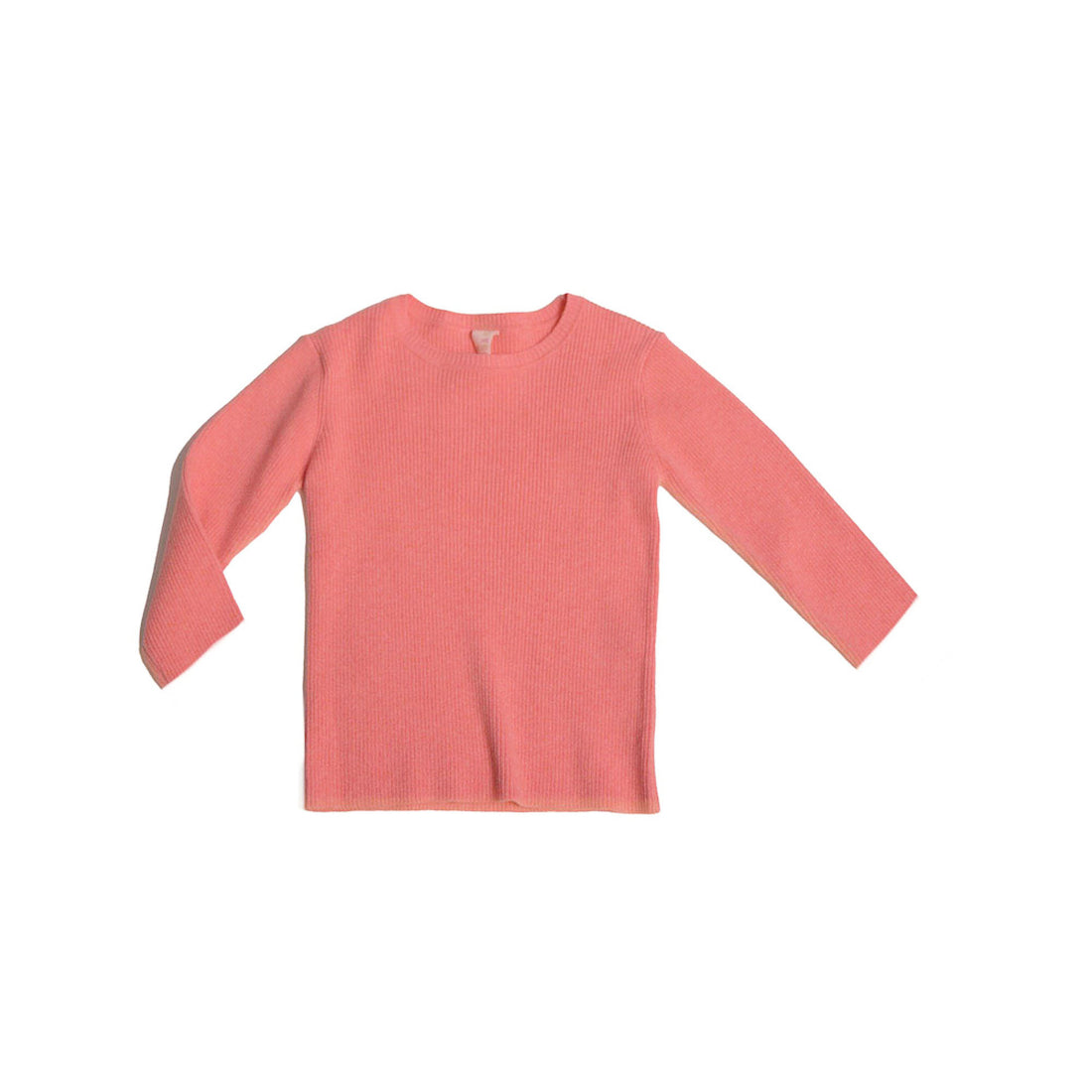 Tia Cibani Sierra 3/4 Sleeve Ribbed Crew Neck