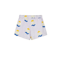 Bonmot Mallow Allover Sea Fleece Shorts