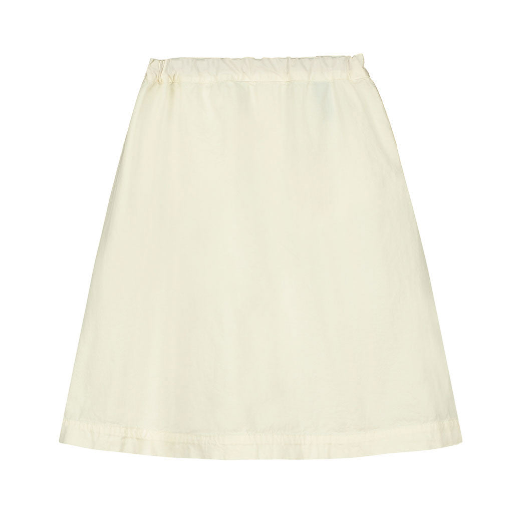 Bonmot Ivory Side Stripes Long Skirt