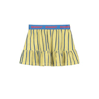 Bonmot Melow Yellow Stripes Terry Skirt