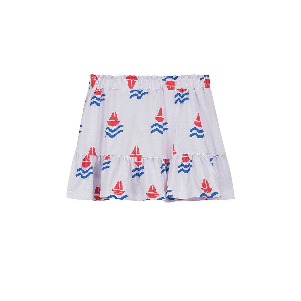 Bonmot Mallow Boats Jersey Skirt