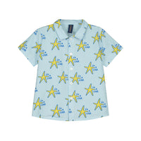 Bonmot Light Blue Allover Im a Star Shirt