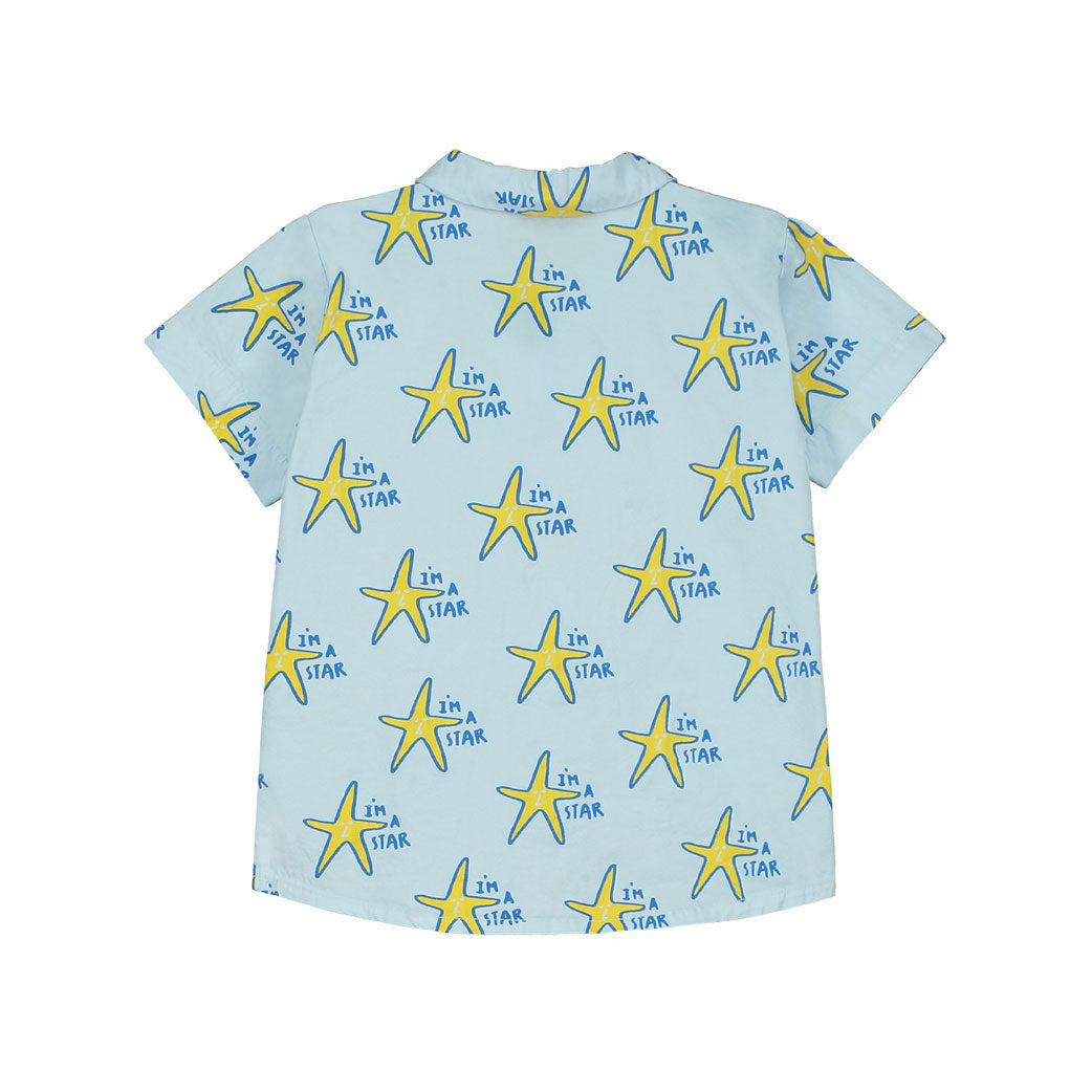 Bonmot Light Blue Allover Im a Star Shirt