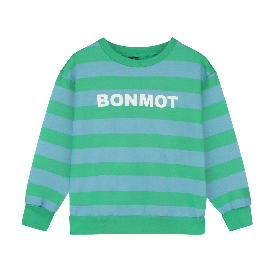 Bonmot Greenlake Stripe Sweatshirt