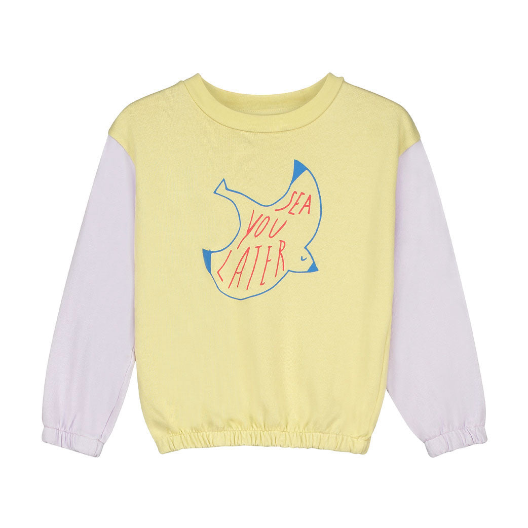 Bonmot Melow Yellow Sea You Later Sweatshirt