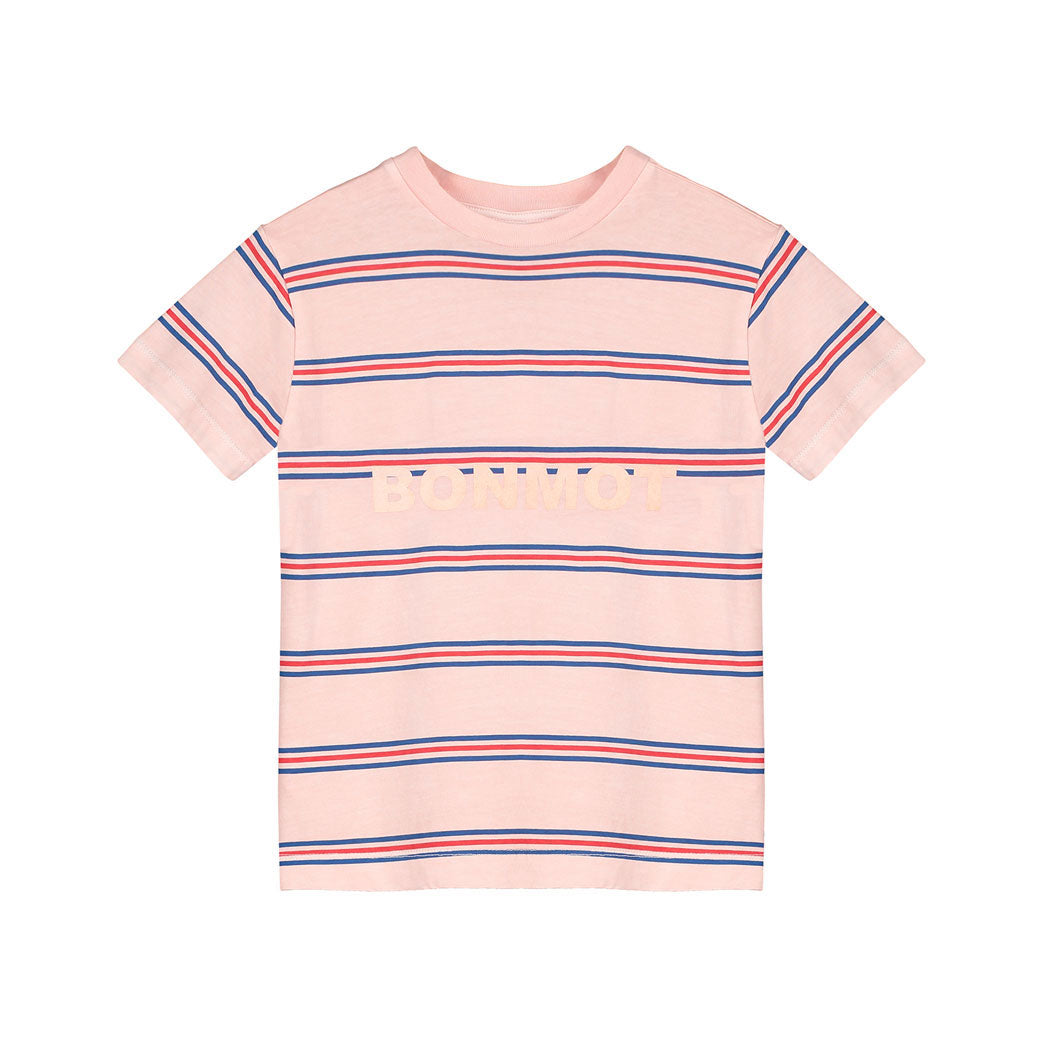 Bonmot Dusty Pink Stripes T-shirt
