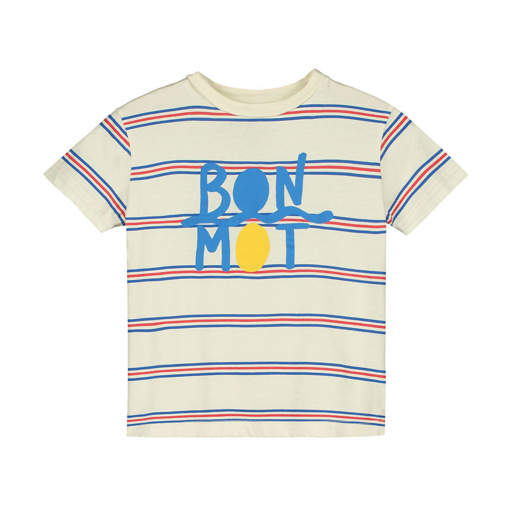 Bonmot Ivory Stripes T-shirt