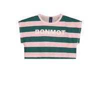 Bonmot Dusty Pink Crop T-shirt