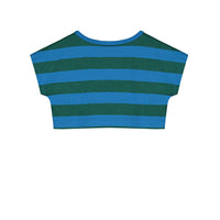 Bonmot Fresh Blue Crop T-shirt