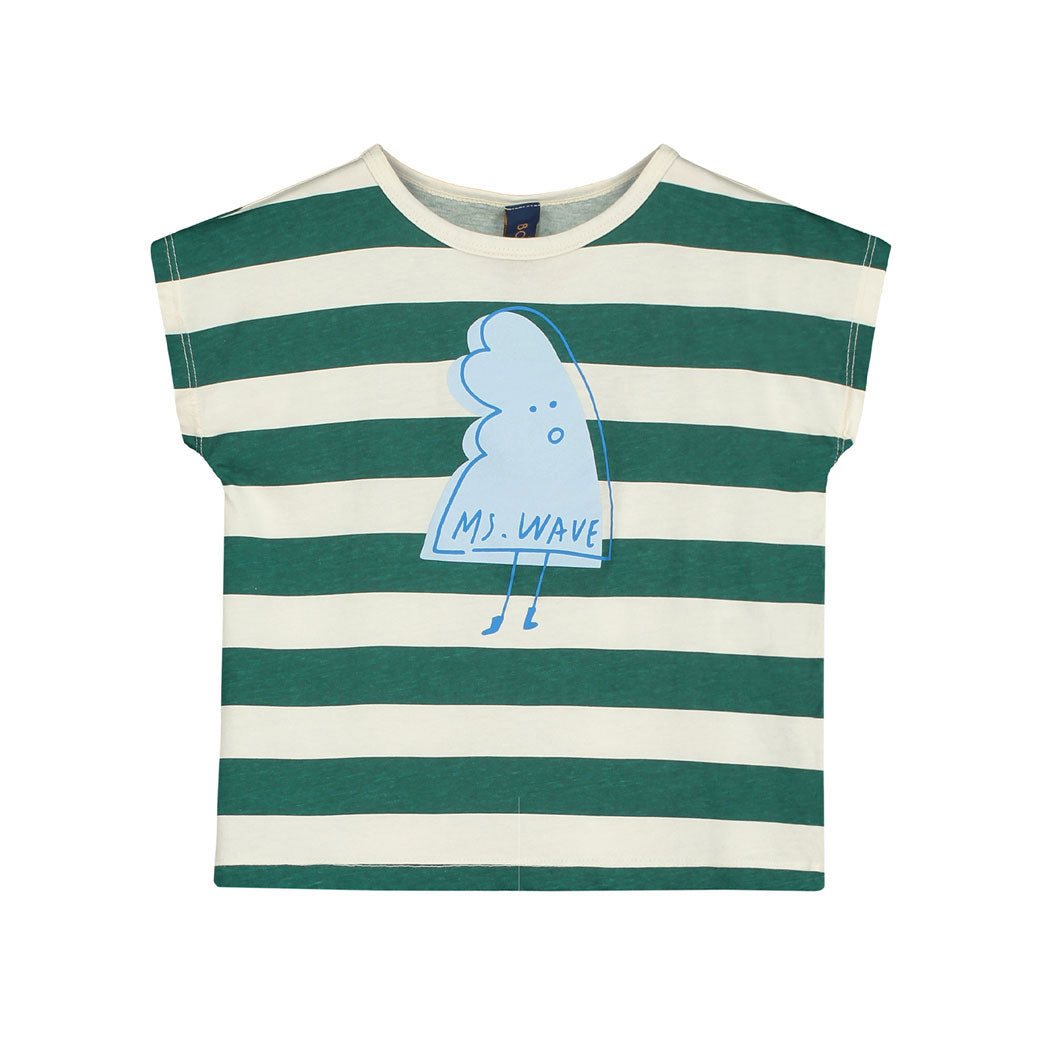 Bonmot Ivory Ms Wave T-shirt