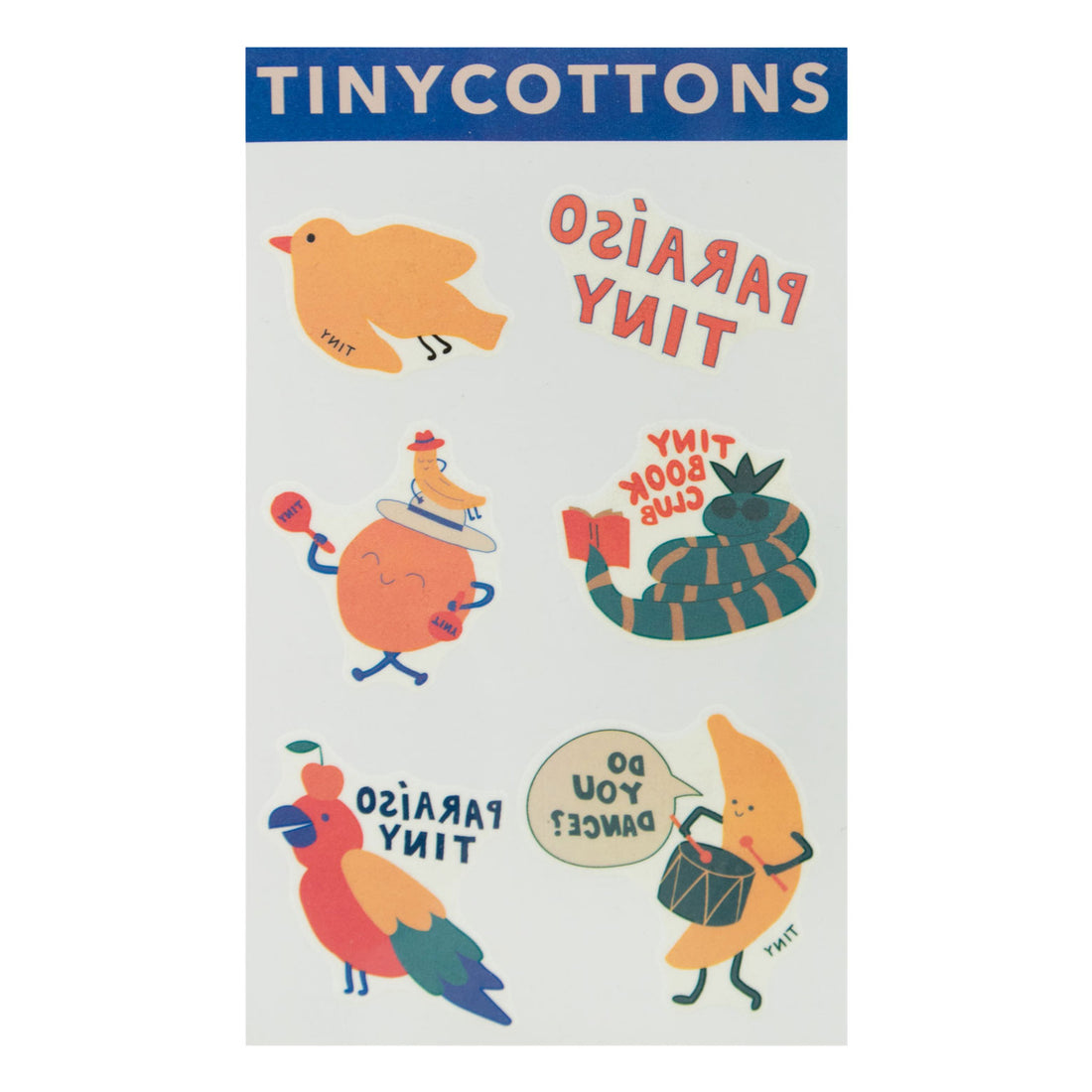 Tiny Cottons Lapis Blue Paraiso Tiny Tattoos (Blue)