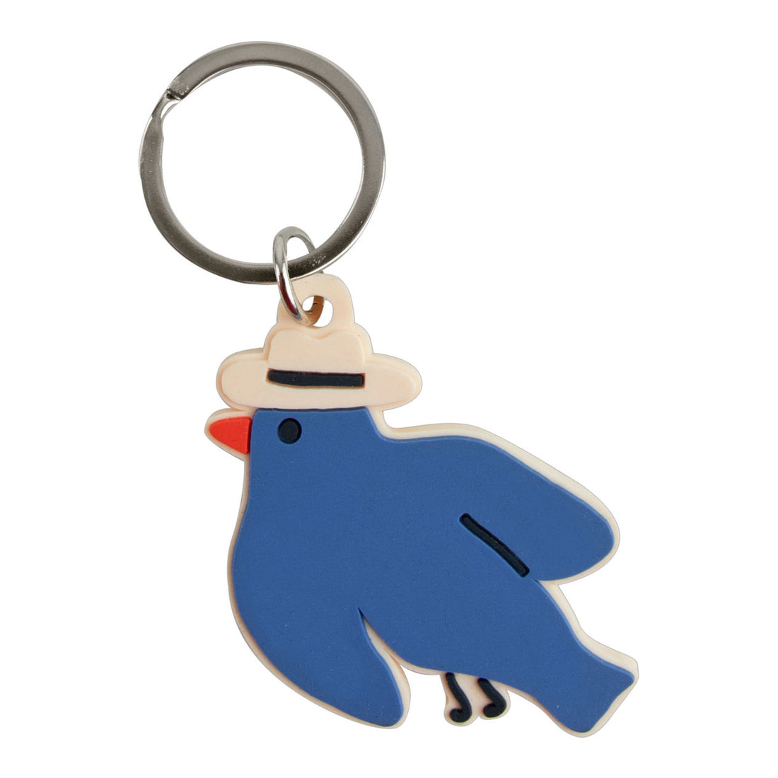 Tiny Cottons Lilac Blue El P�jaro Key Chain