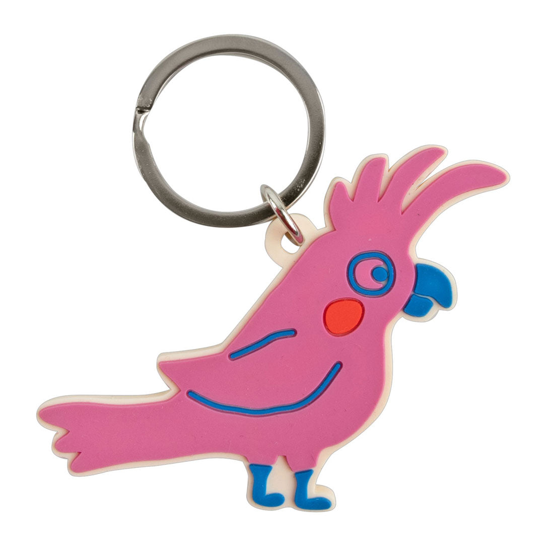 Tiny Cottons Gardenia Papagayo Key Chain