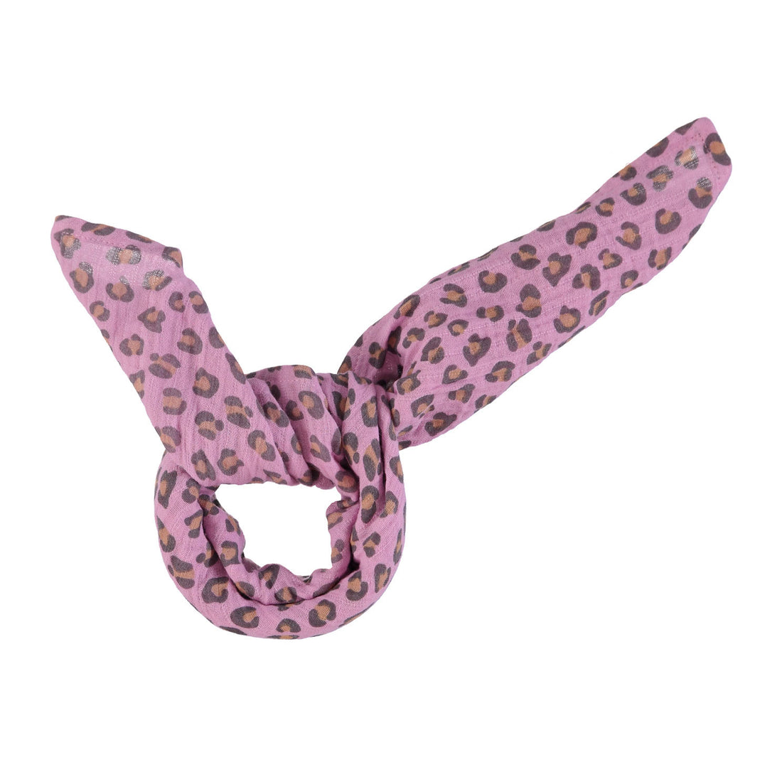 Piupiuchick Lilac Animal Print Bandana