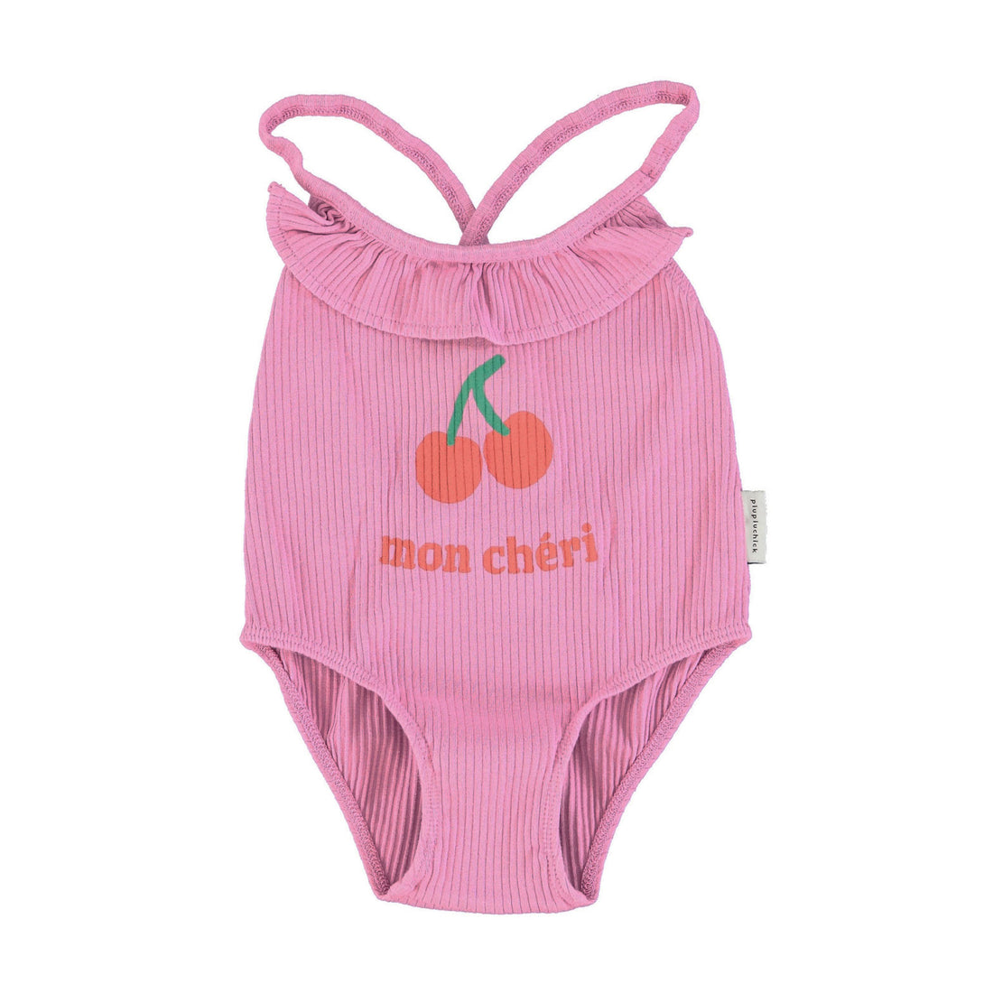 Piupiuchick Lavander Mon Cheri Ruffle Swimsuit