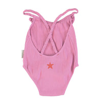 Piupiuchick Lavander Mon Cheri Ruffle Swimsuit