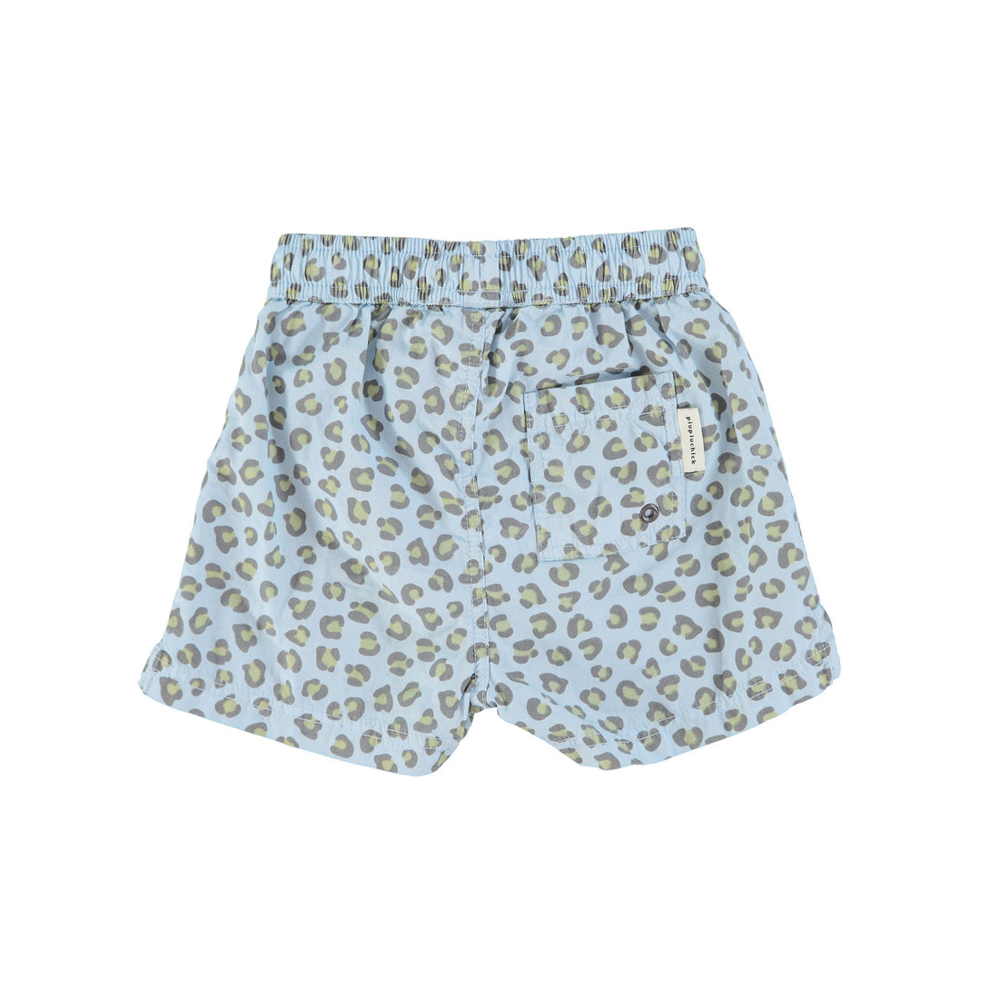 Piupiuchick Light Blue Animal Swim Shorts