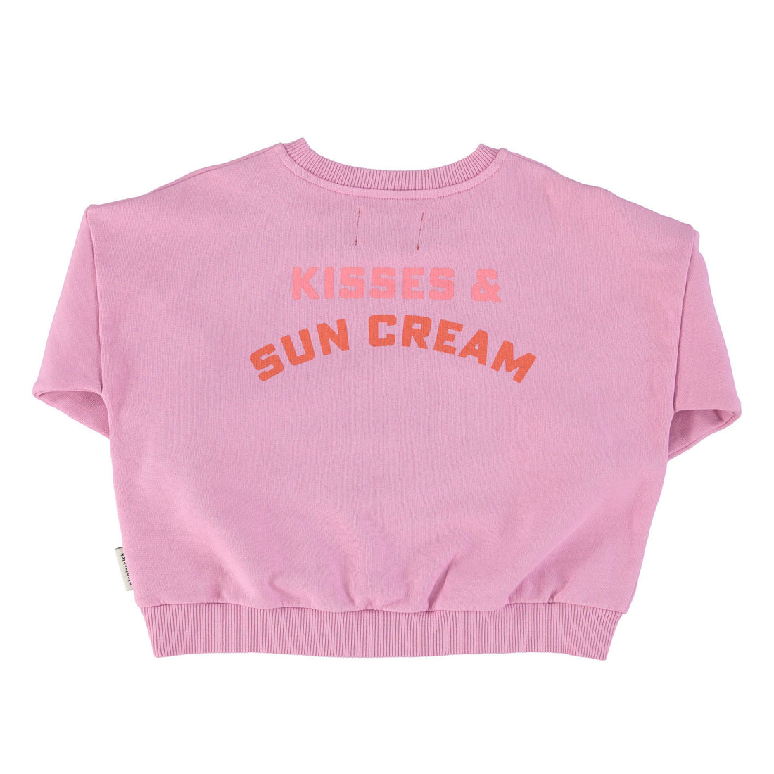 Piupiuchick Lavender Printed Lips Sweatshirt