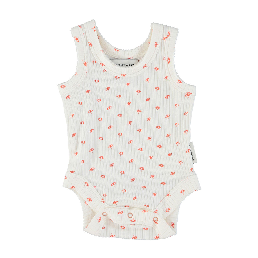 Piupiuchick Ecru Sunshade AO Sleeveless Bodysuit