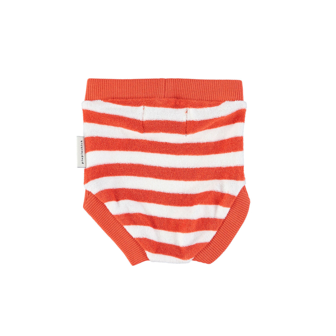 Piupiuchick Red Ecru Stripe Terry Bloomer