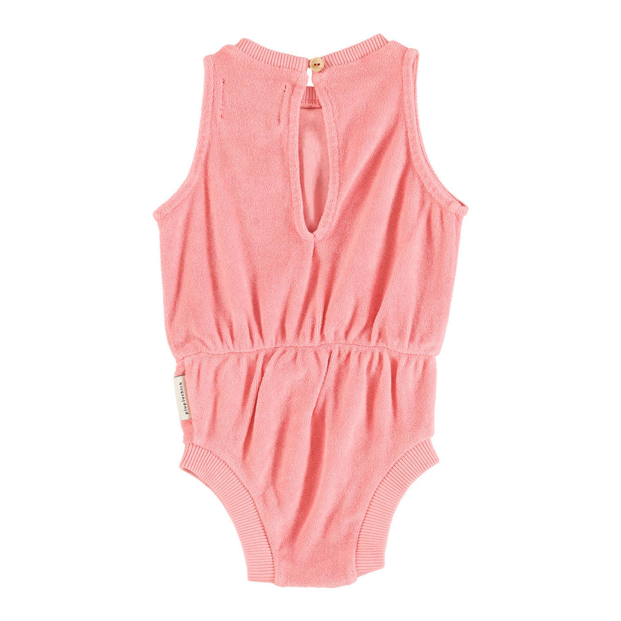 Piupiuchick Pink Vacay Playsuit