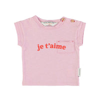Piupiuchick Lilac Cherry Print Baby T-Shirt