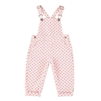 Piupiuchick Pink Hearts AO Dungarees