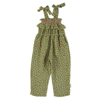 Piupiuchick Khaki Animal Print Jumpsuit