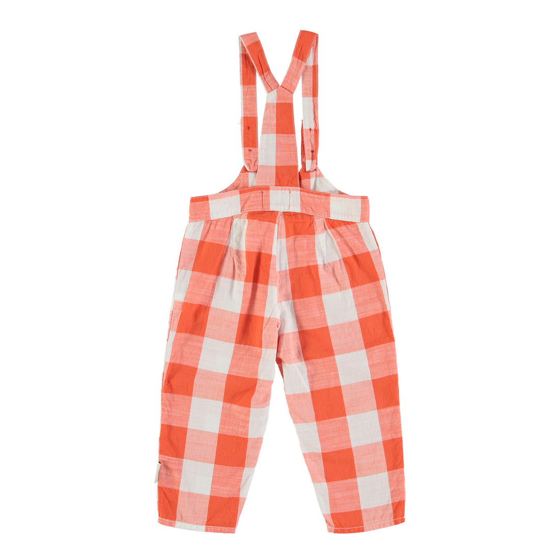 Piupiuchick Red Checkered Suspendered Trouser
