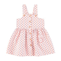 Piupiuchick Light Pink Hearts AO Short Dress