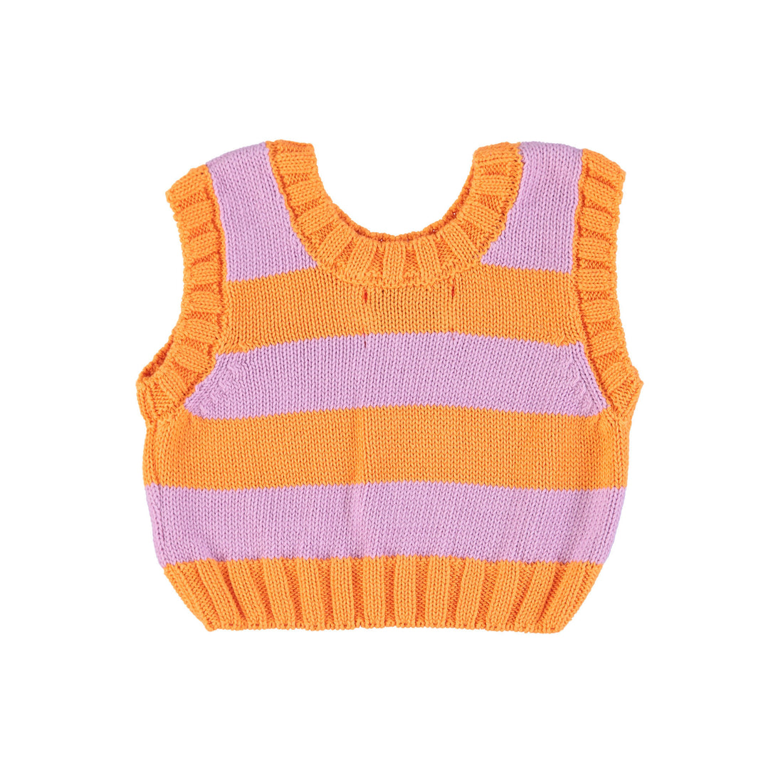 Piupiuchick Lavander Stripe Knitted Top