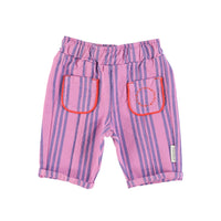 Piupiuchick Lavender Striped Baby Trousers