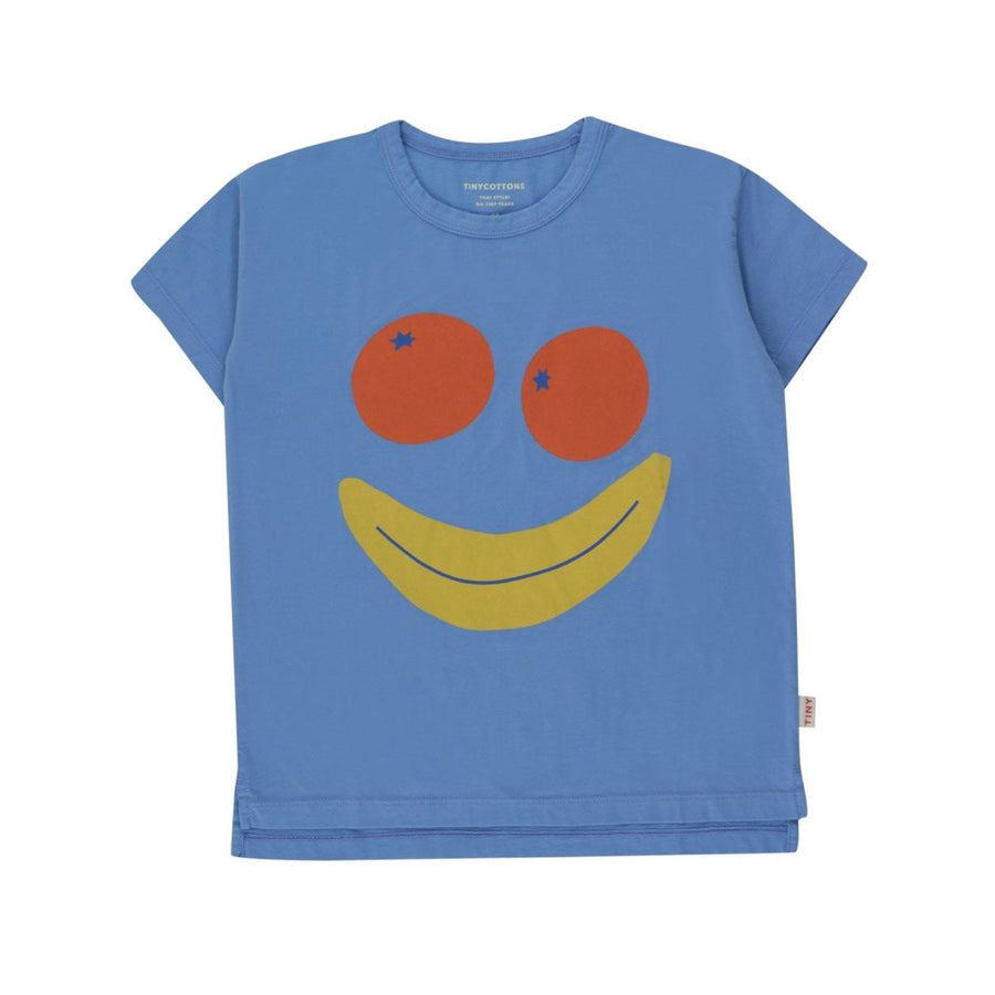 Tiny Cottons Lilac Blue Smile Tee