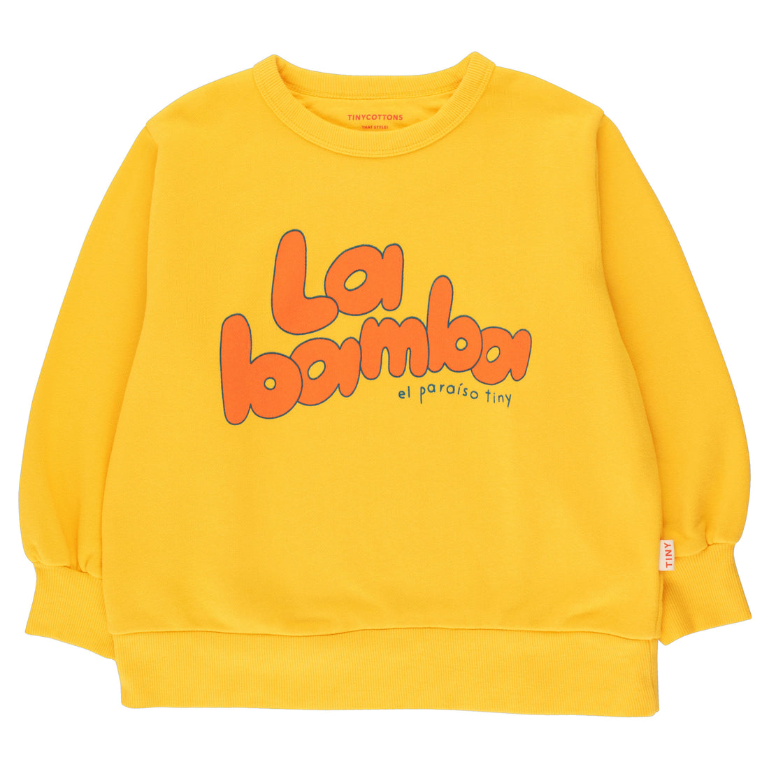 Tiny Cottons Yellow/Tangerine La Bamba Sweatshirt