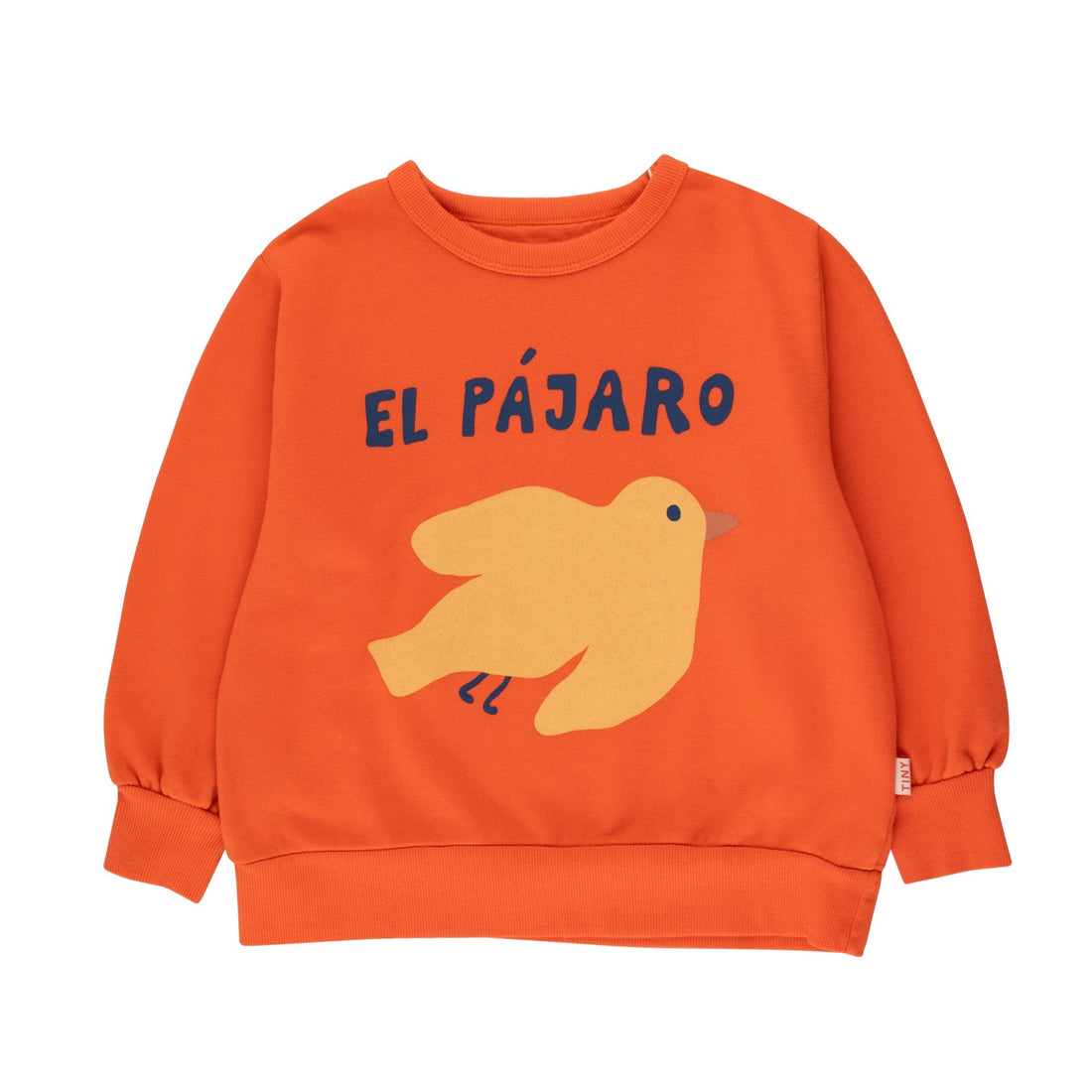 Tiny Cottons Summer Red/Pale Ochre El Pajaro Sweatshirt