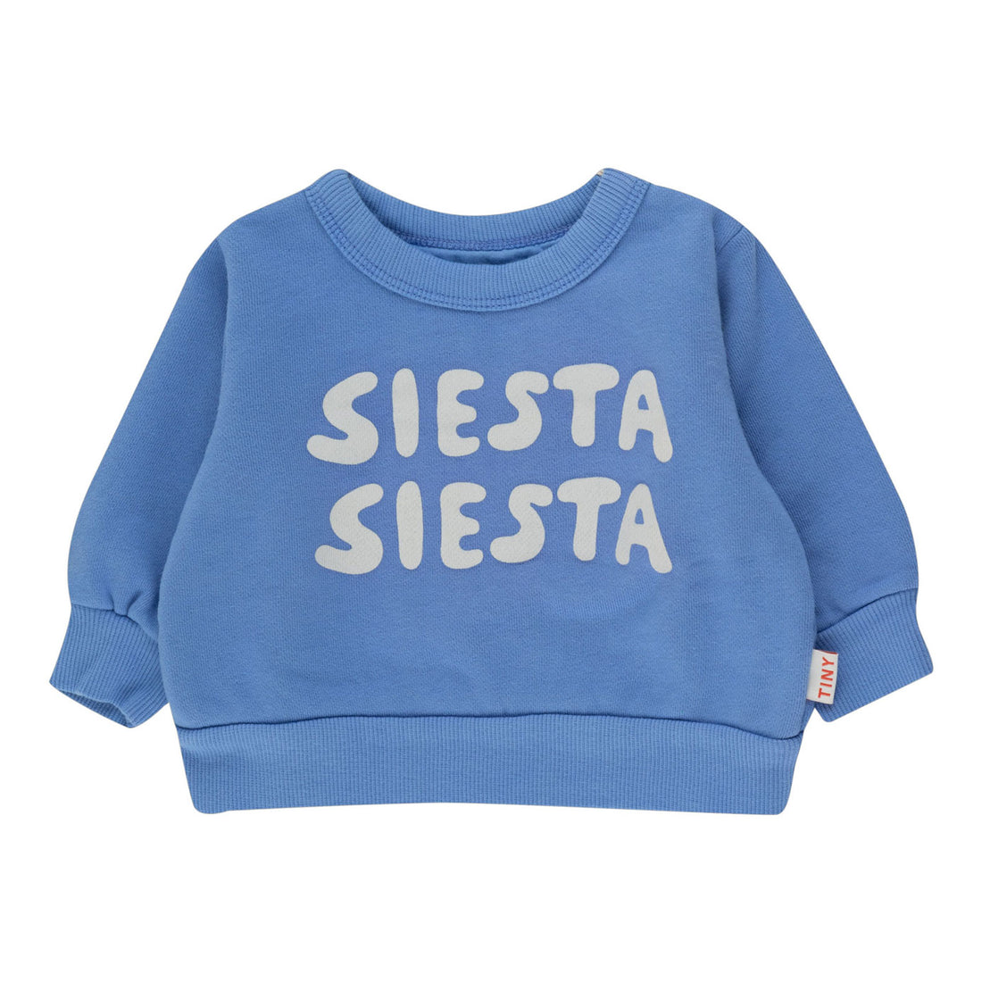 Tiny Cottons Lilac Blue/Light Cream Siesta Baby Sweatshirt