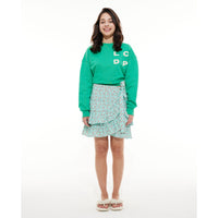 Les Coyotes De Paris Jade Towelling Logo Sweatshirt