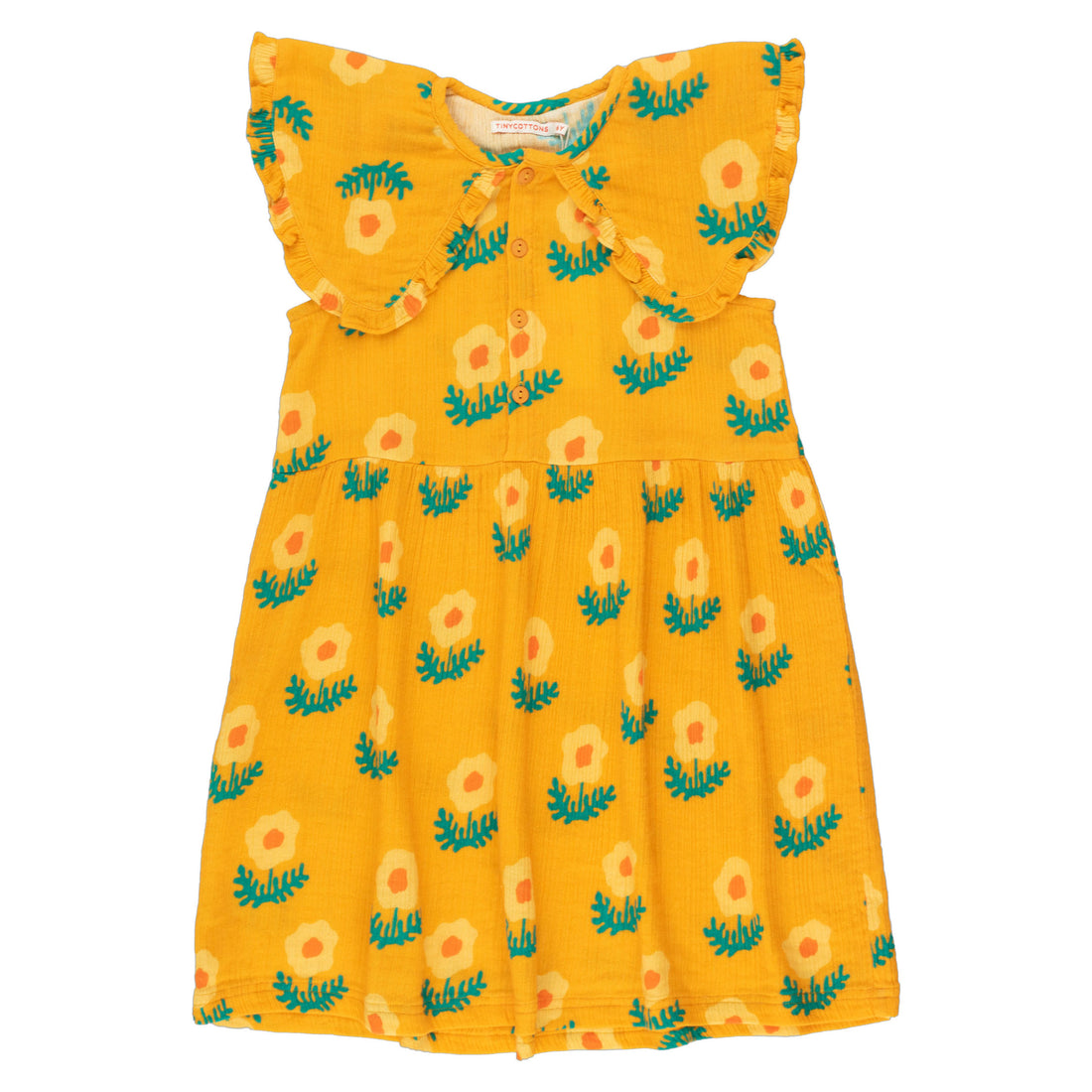 Tiny Cottons Orange Violet Dress