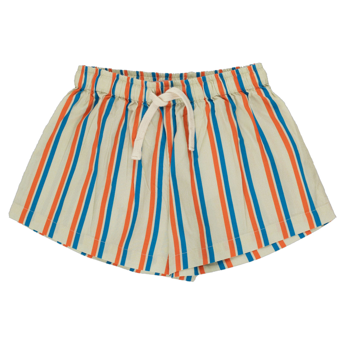Tiny Cottons Light Cream Retro Lines Short