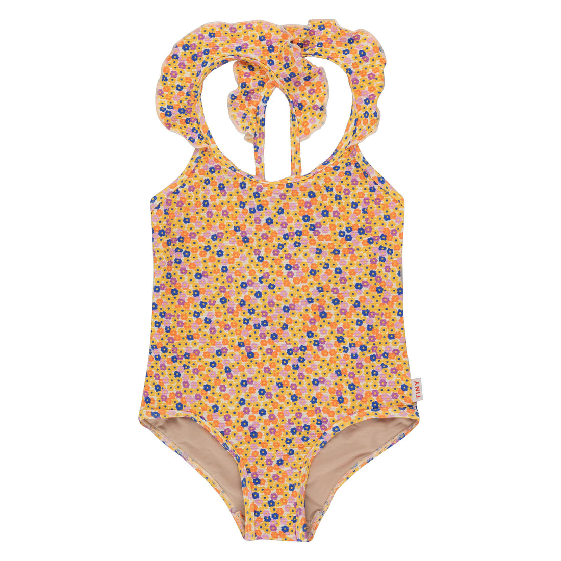 Tiny Cottons Multicolor Flowers Swimsuit
