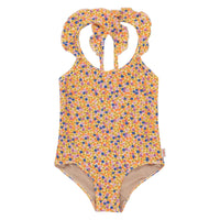 Tiny Cottons Multicolor Flowers Swimsuit