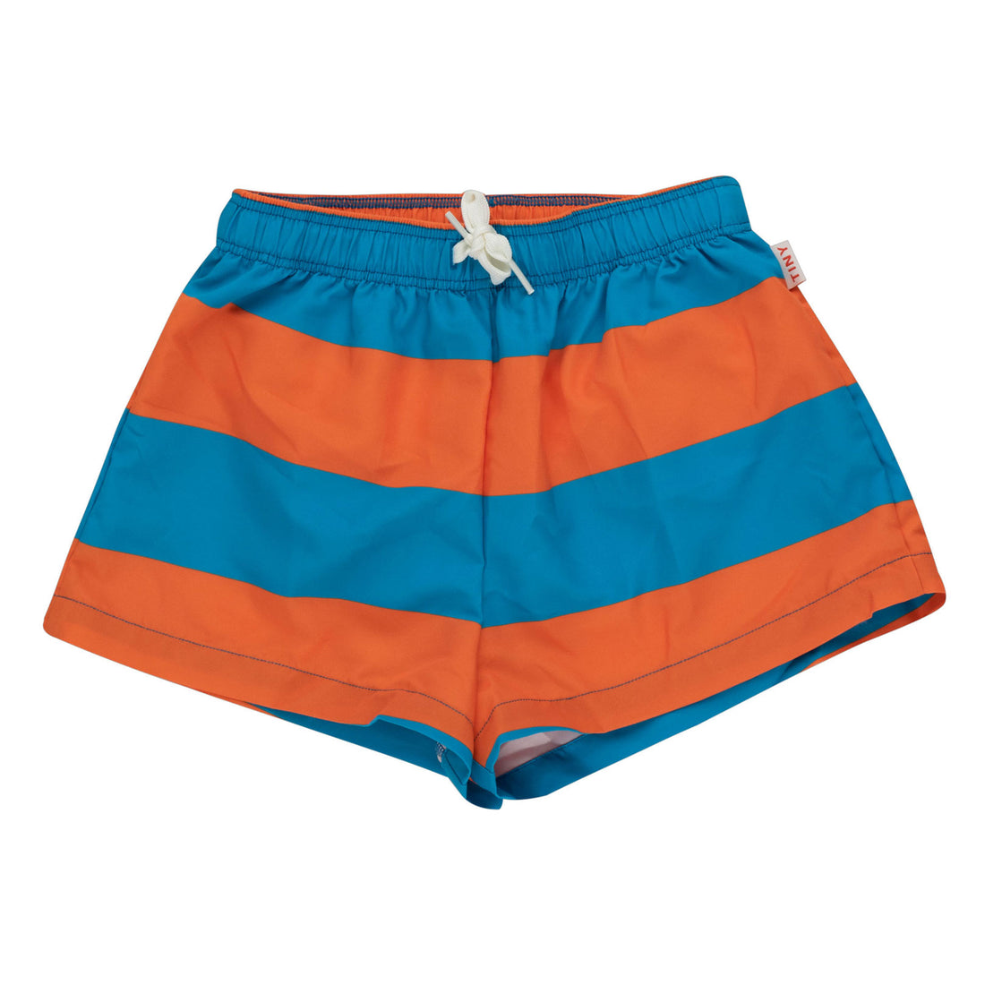 Tiny Cottons Tangerine/Lapis Blue Stripes Trunks