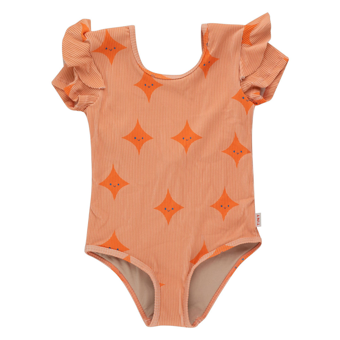 Tiny Cottons Papaya Sparkle Swimsuit