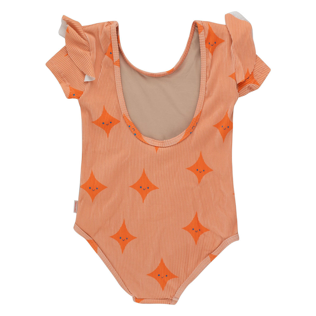 Tiny Cottons Papaya Sparkle Swimsuit