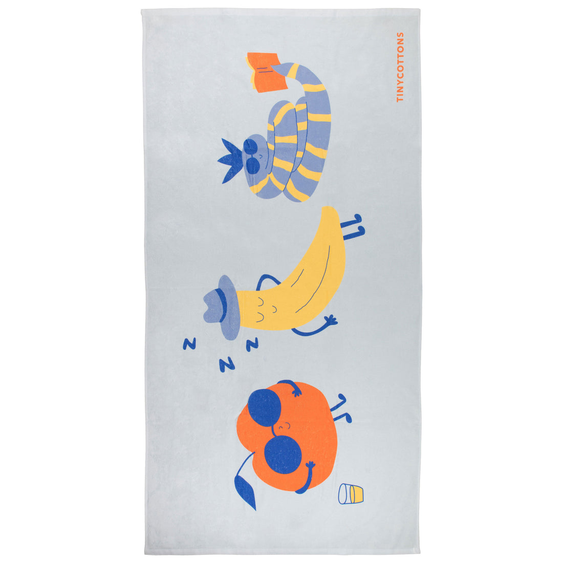 Tiny Cottons Washed Blue Leisure Towel