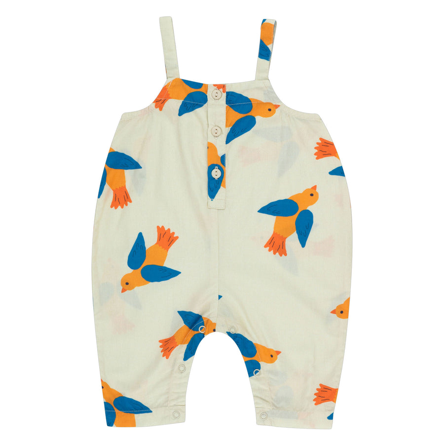 Tiny Cottons Light Cream Birds One-Piece