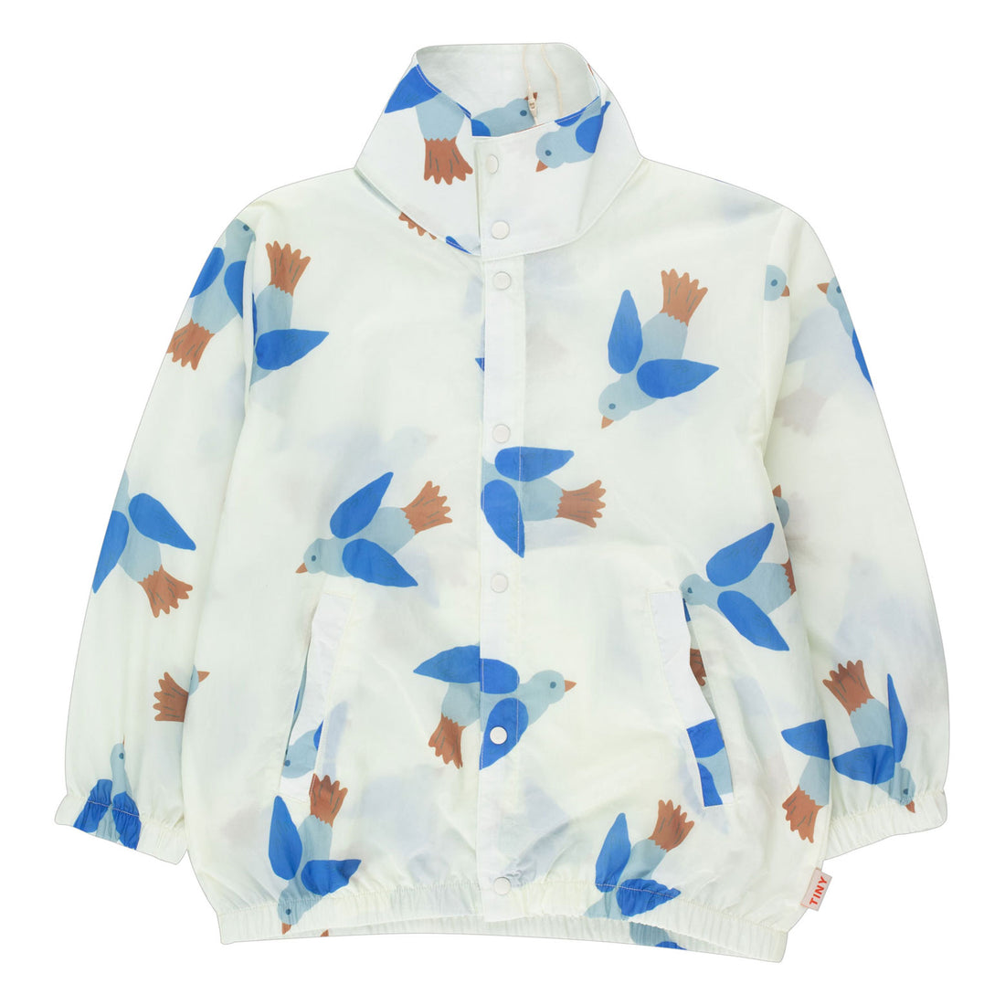 Tiny Cottons Off-White Birds Jacket