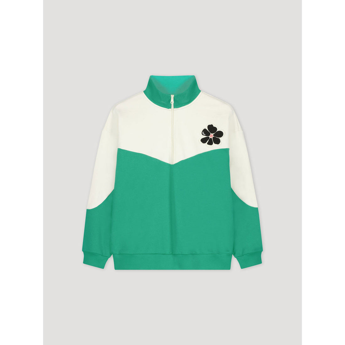Les Coyotes De Paris Colorblock Color Block Sweatshirt