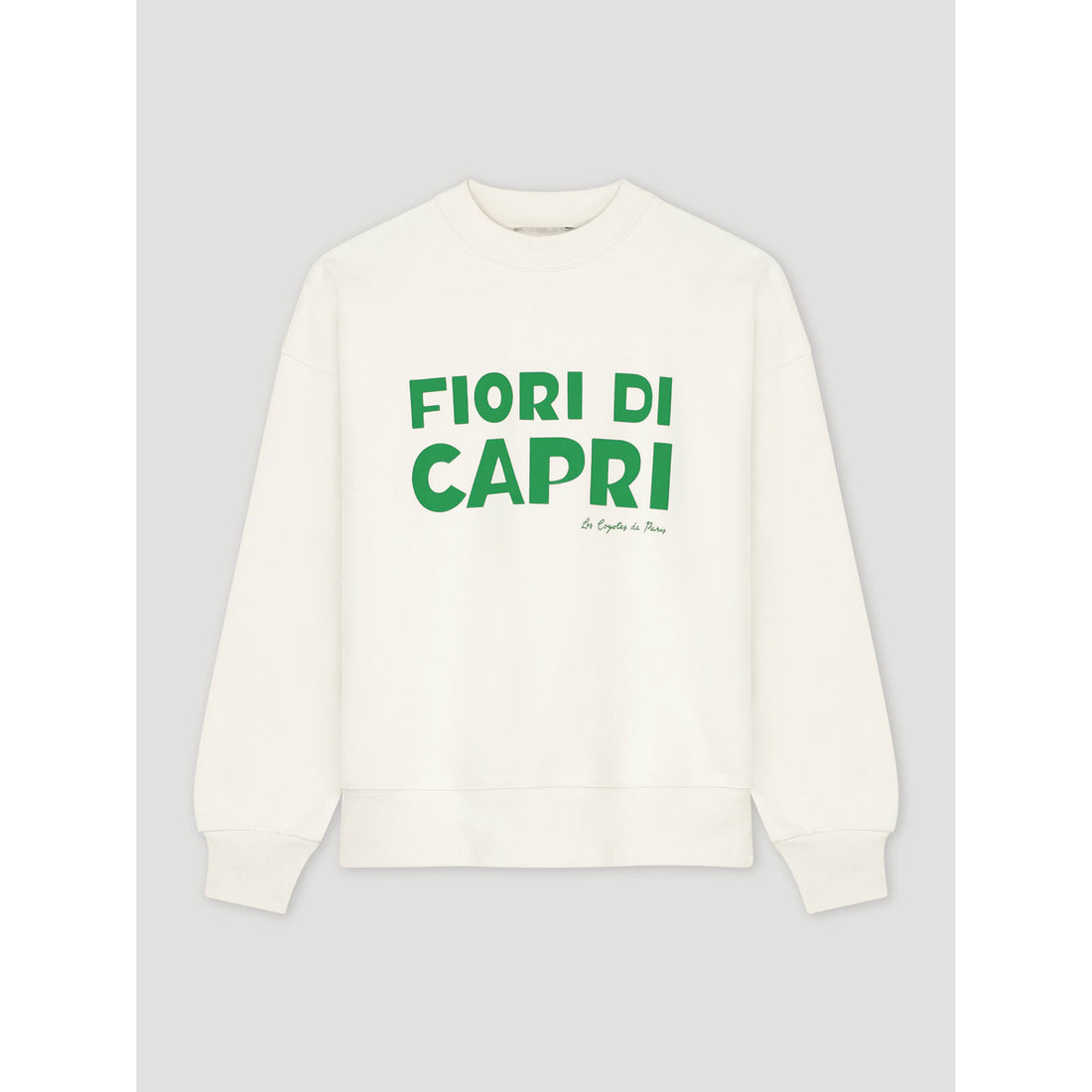 Les Coyotes De Paris Off White Fiori Sweatshirts