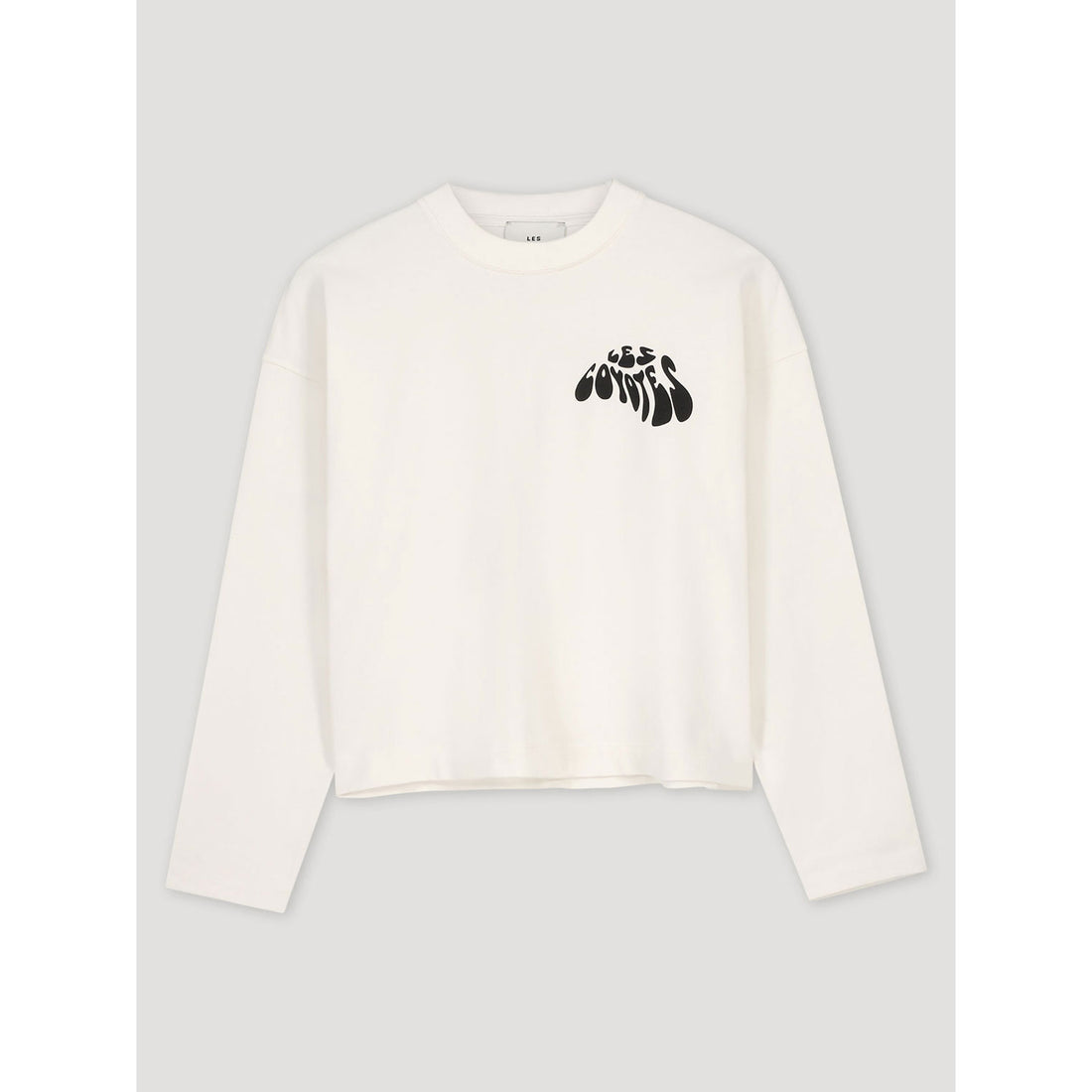 Les Coyotes De Paris Off White Kaleidoscope Long Sleeve Tee